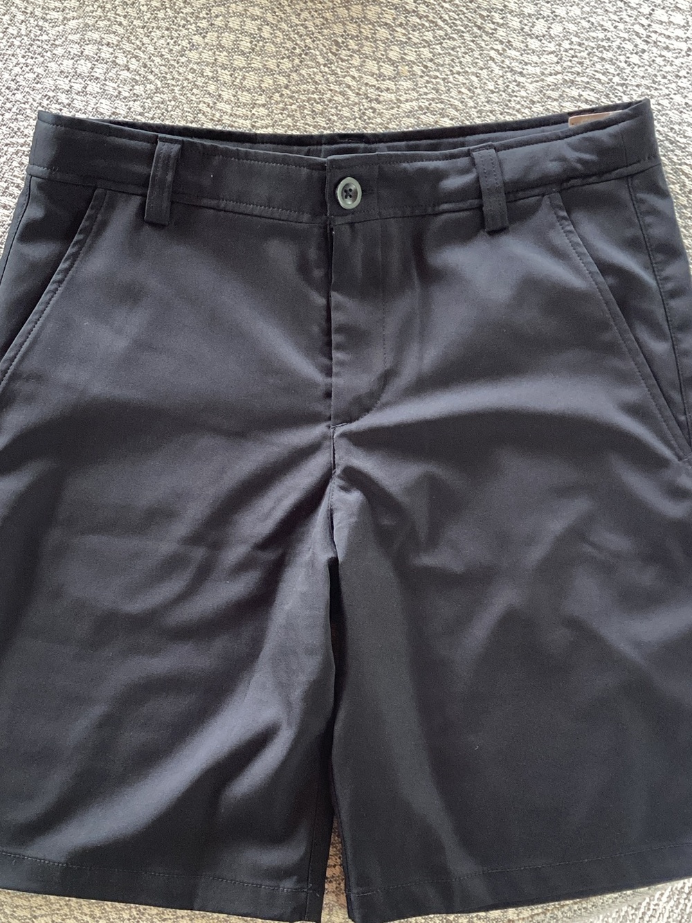 Under Armour Black Athletic Shorts for Kids